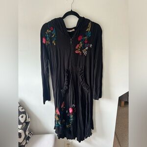 Caite Zip Up Hoodie Dress